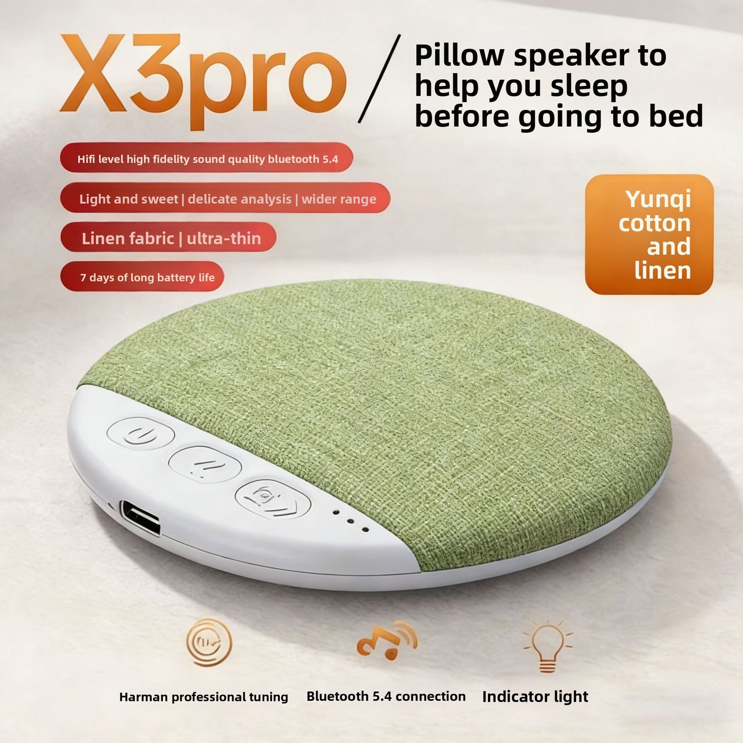 DreamWave™ Pillow Speaker